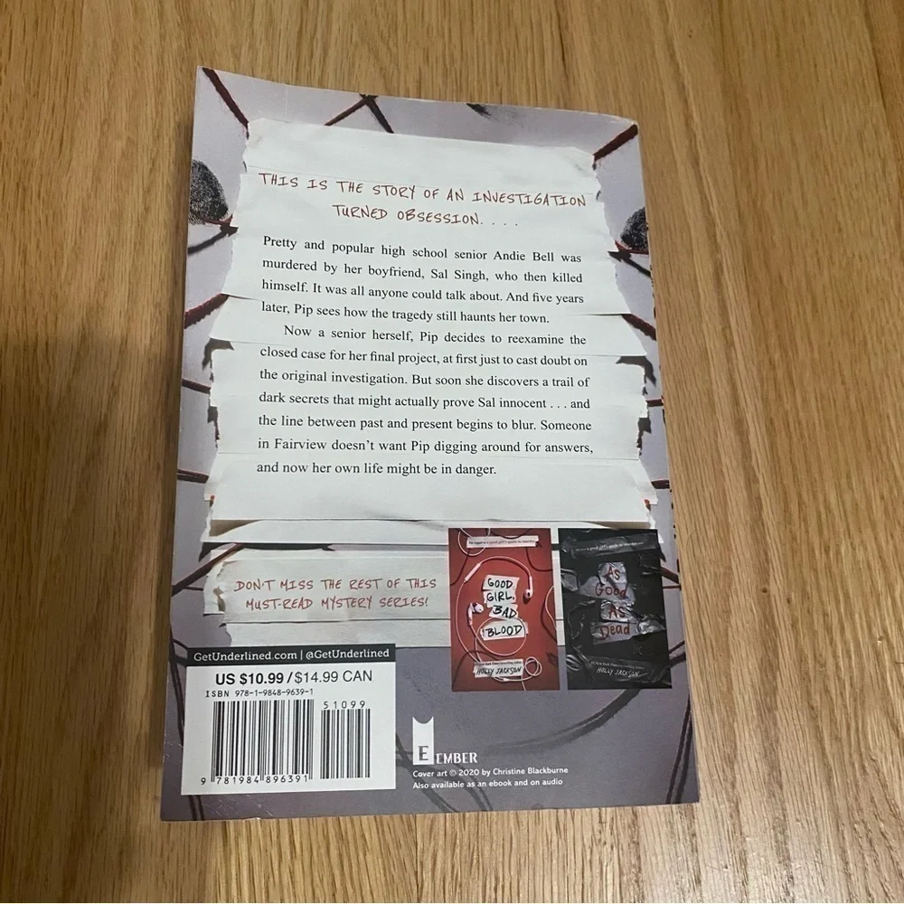 A Good Girl’s Guide to Murder Paperback Book Holly Jackson